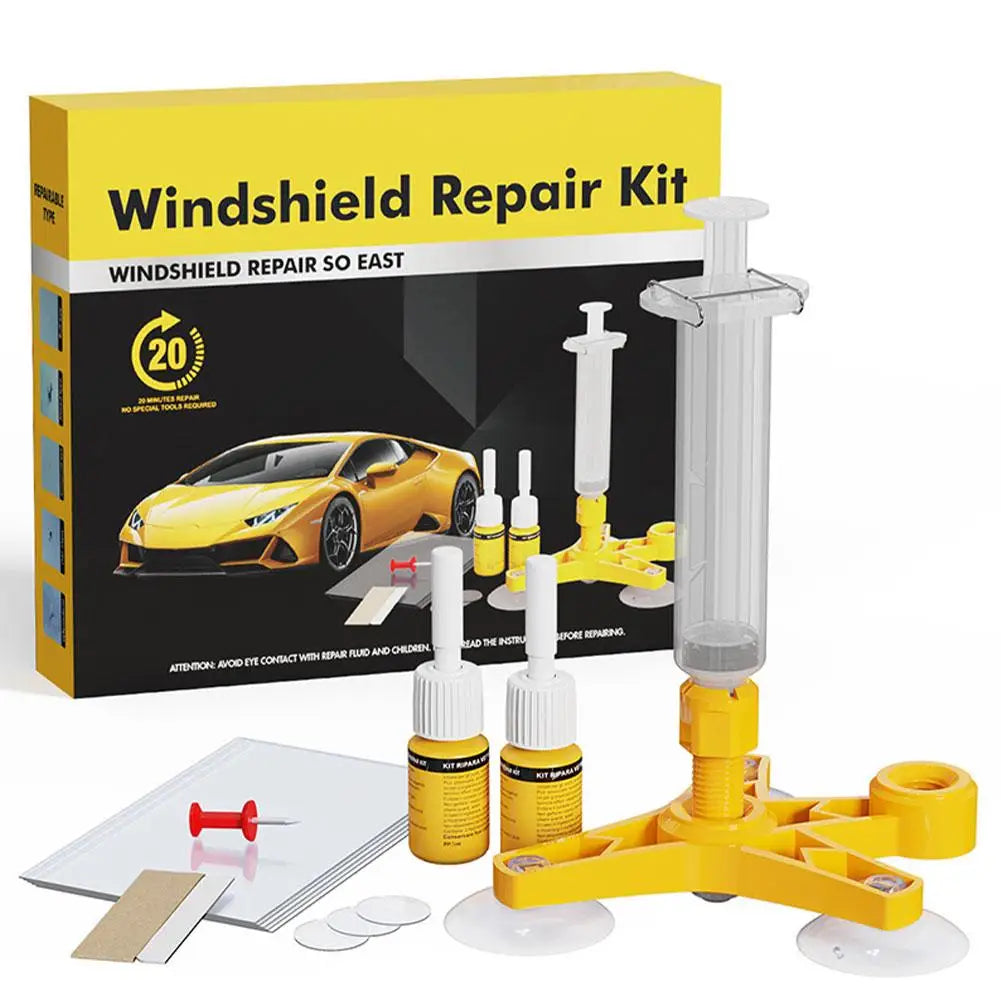 DIY Car Windshield Crack Repair Kit | Nano Glass Restore
