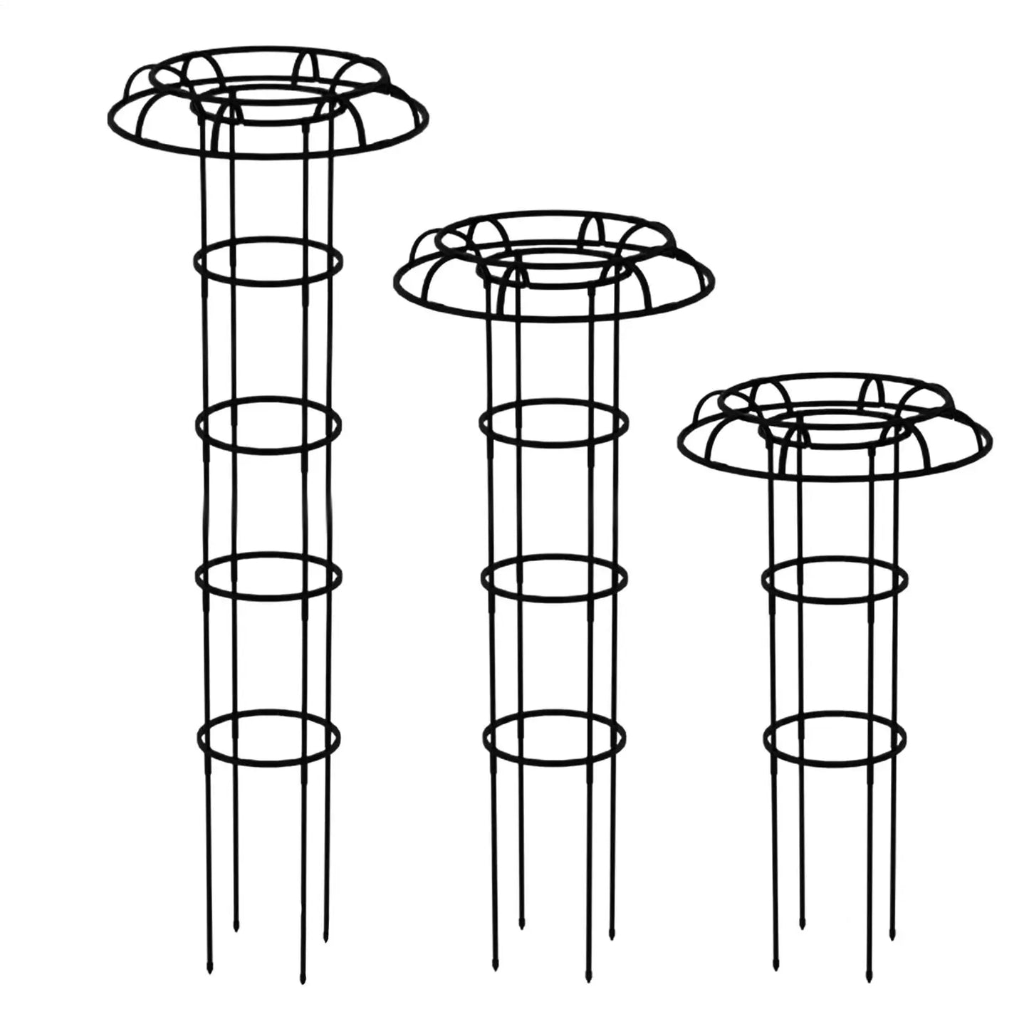 Umbrella Tower Garden Trellis for Climbing Plants – 3 Sizes