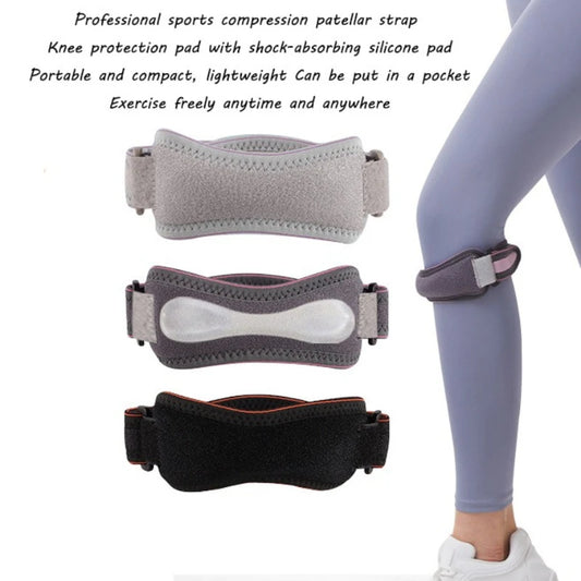 Sports Compression Patellar Strap | Adjustable Knee Support Knee Support Strap Peaceful Pleasures Health and Wellness
