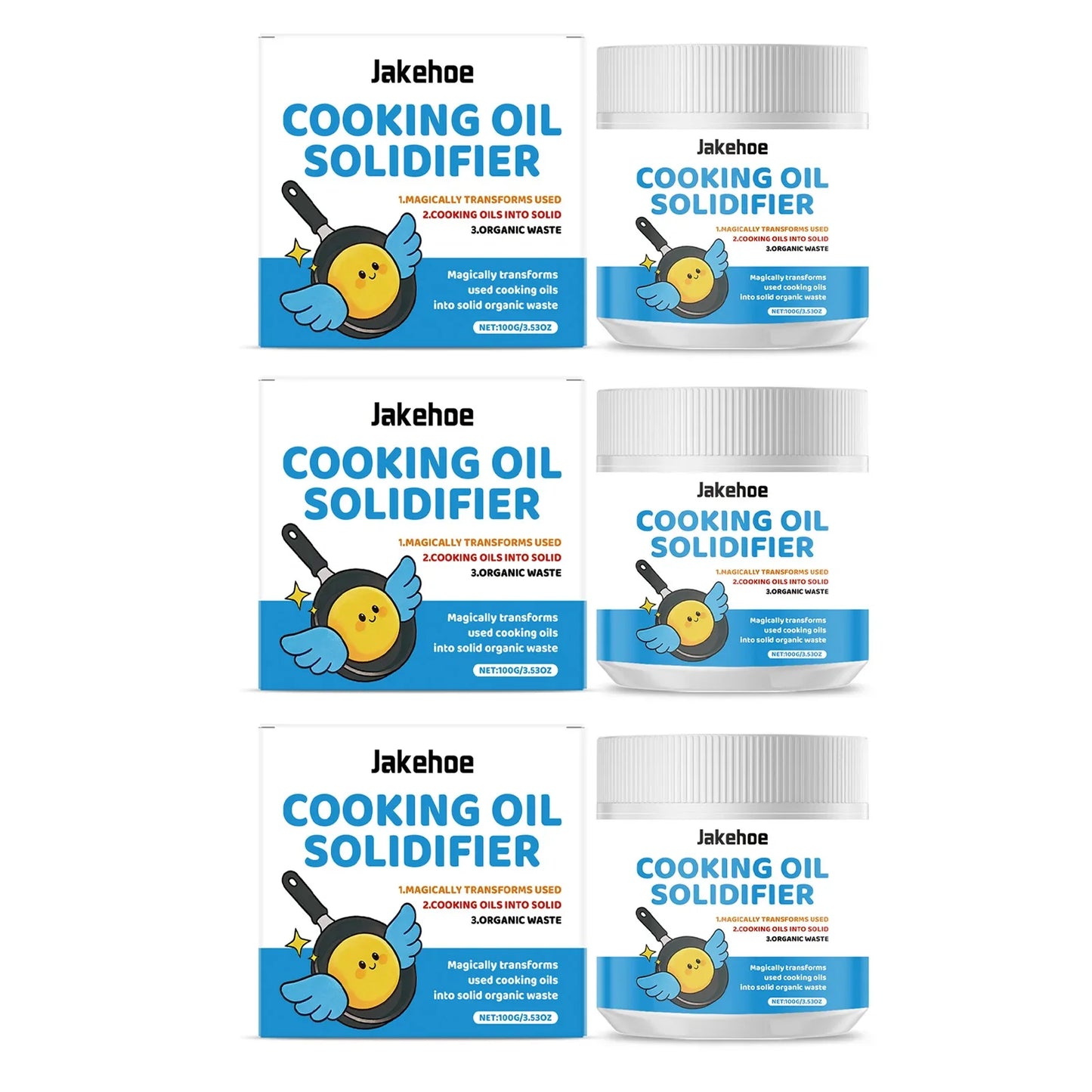 Cooking Oil Solidifier Powder | Eco Grease Disposal Solution