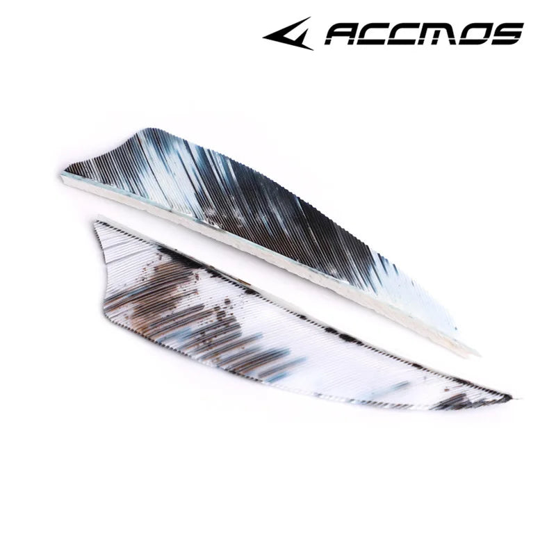 Bag Arrow Vanes 3 Turkey Feather Fletching Shield Cut DIY Archery