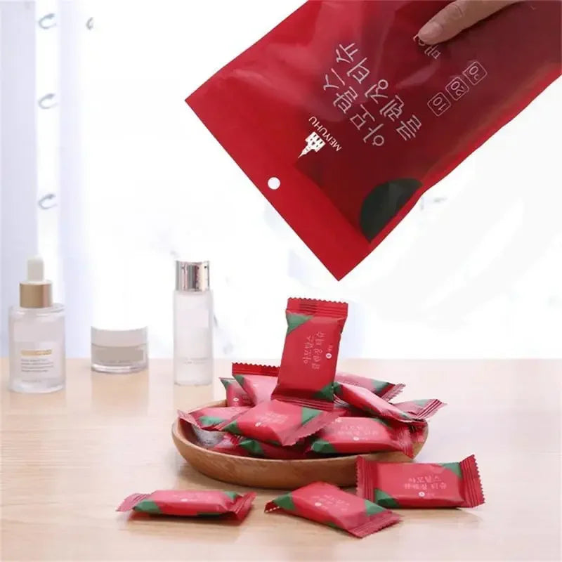 Disposable Compressed Cotton Towels for Travel, Spa & Beach 18pk