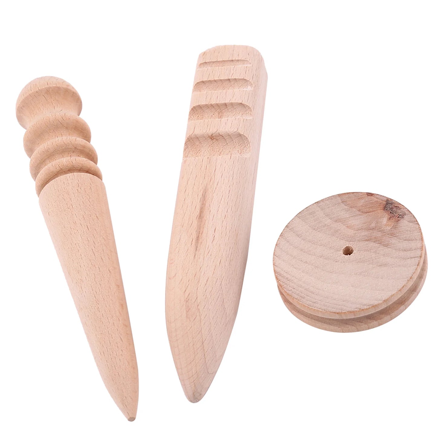 in Use High Hardness Wooden Leather Burnisher Leather Burnisher for Leather Novice Professional Leather Project Peaceful Pleasures Health and Wellness