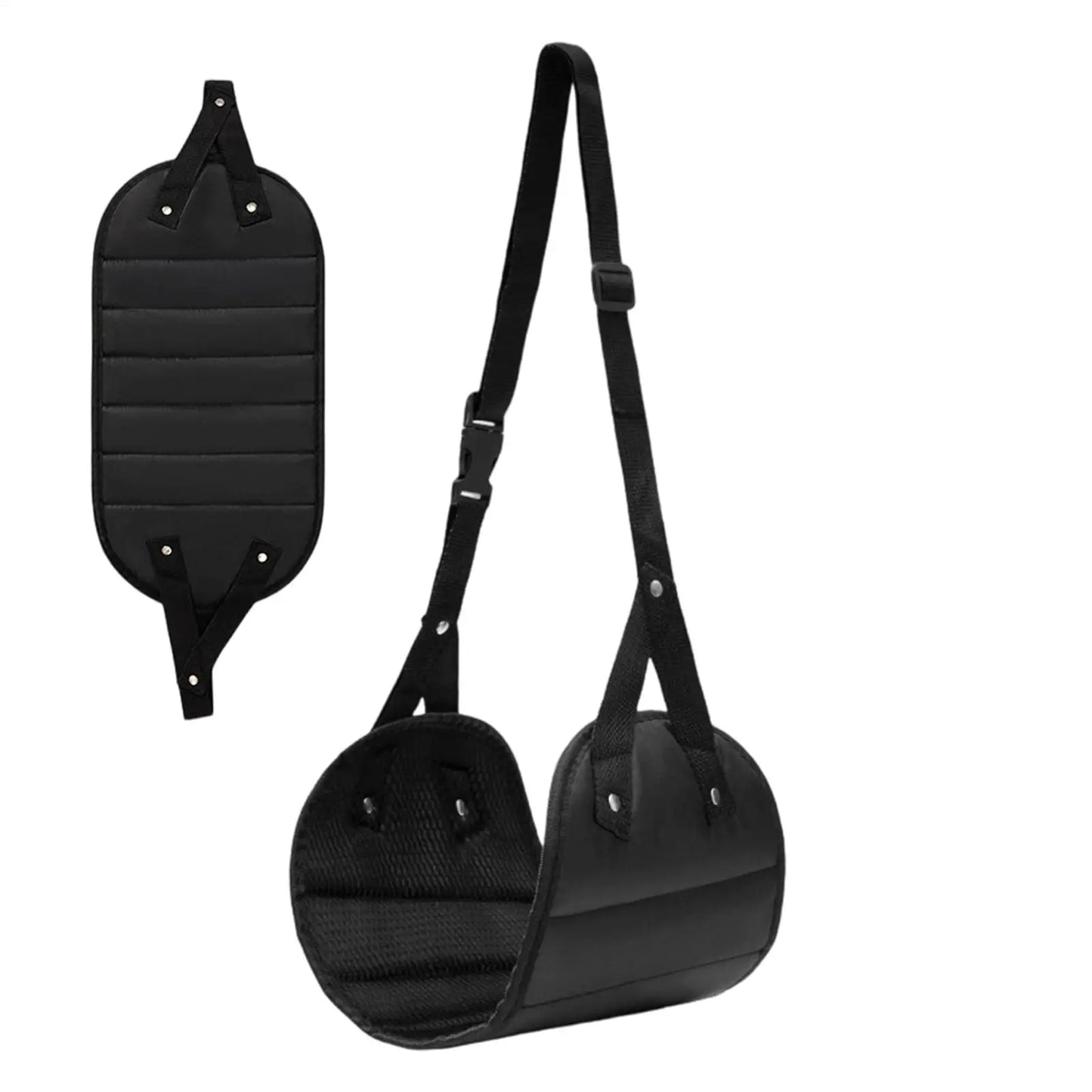 Portable Adjustable Foot Hammock – Airplane & Office Travel Rest