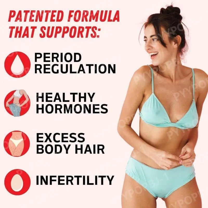 Women's Hormone Balance Supplement | Myo-Inositol, D3, Omega 3
