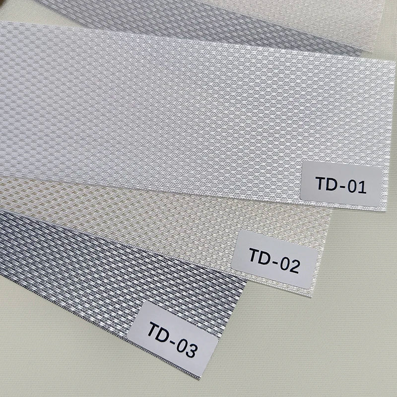 Custom Motorized Blackout Zebra Blinds | Day & Night Roller Shades