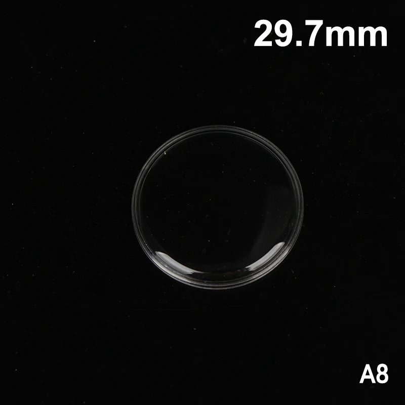 28–32.2mm Acrylic Watch Crystal Lens Dome Replacement Cover