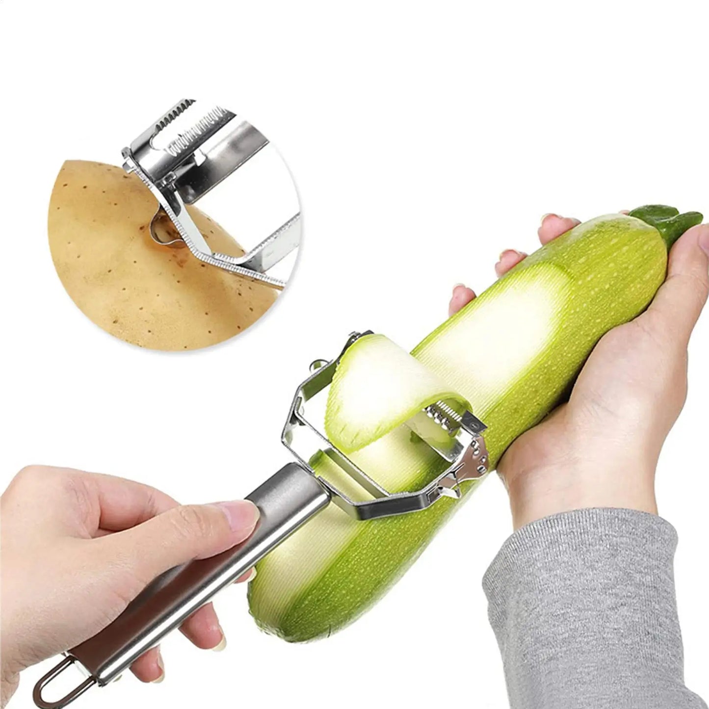 Stainless Steel Y-Peeler – Vegetable, Fruit & Potato Peeler