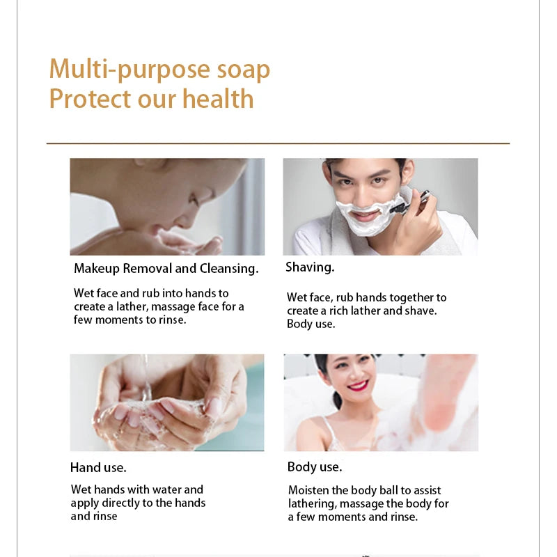 Aroma essential oil cleansing soap, handmade soap, suitable for face washing, hand washing, shaving, companion gift, etc. Peaceful Pleasures Health and Wellness