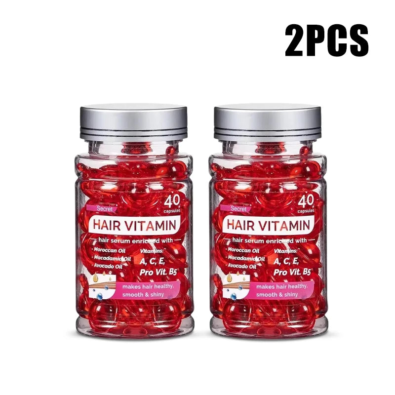LGRAMER No-Rinse Vitamin Hair Oil Capsules – Repair & Nourish