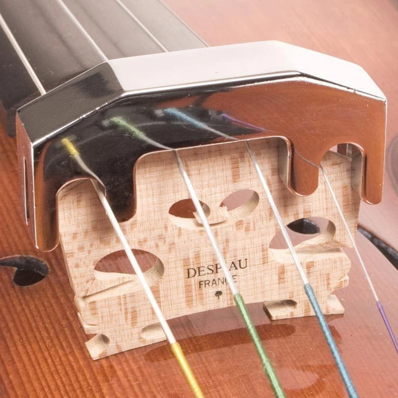Professional Violin Mute Quiet Practice Silencer Heavy Metal Fiddle