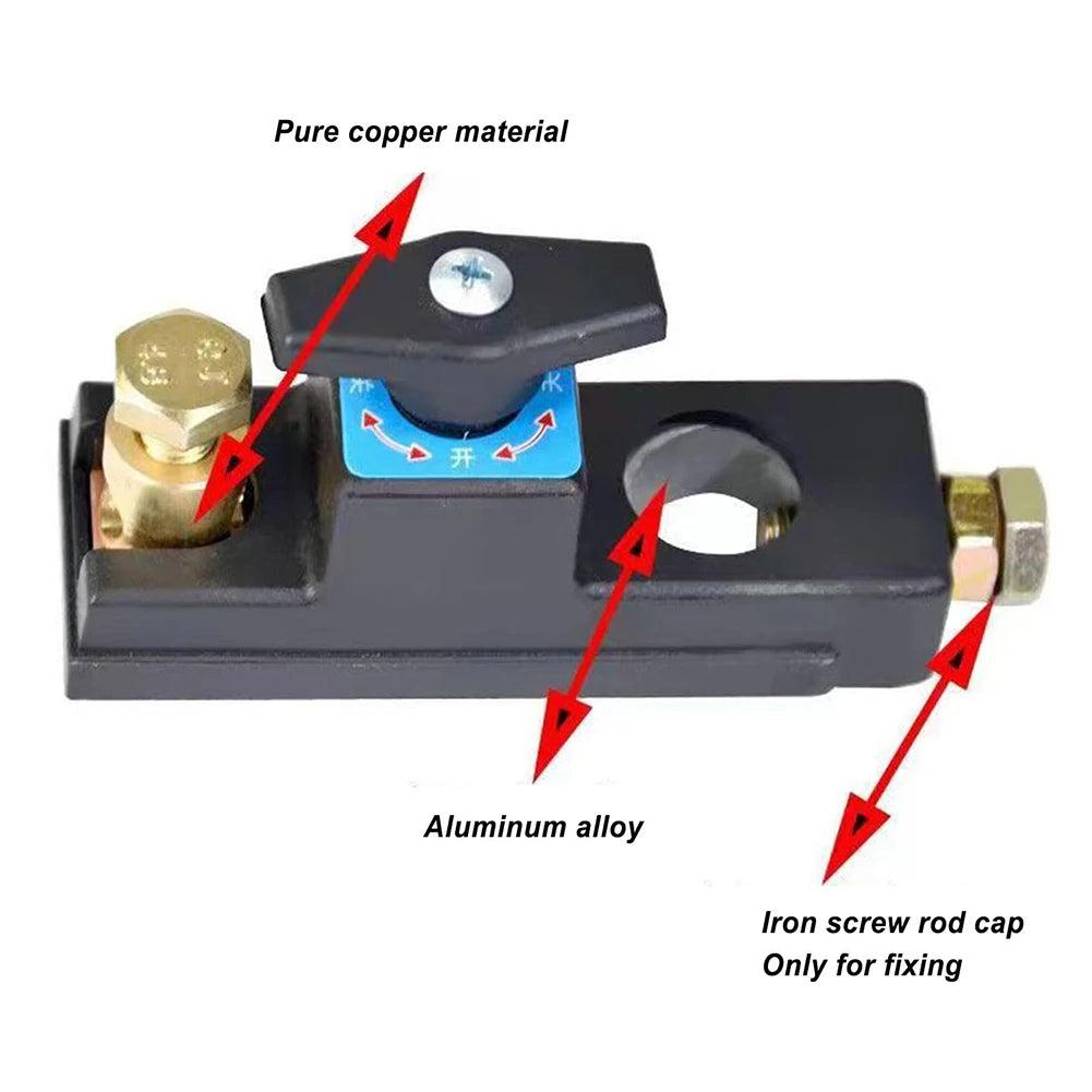 12V/24V Car Battery Disconnect Isolator Cut Off Switch