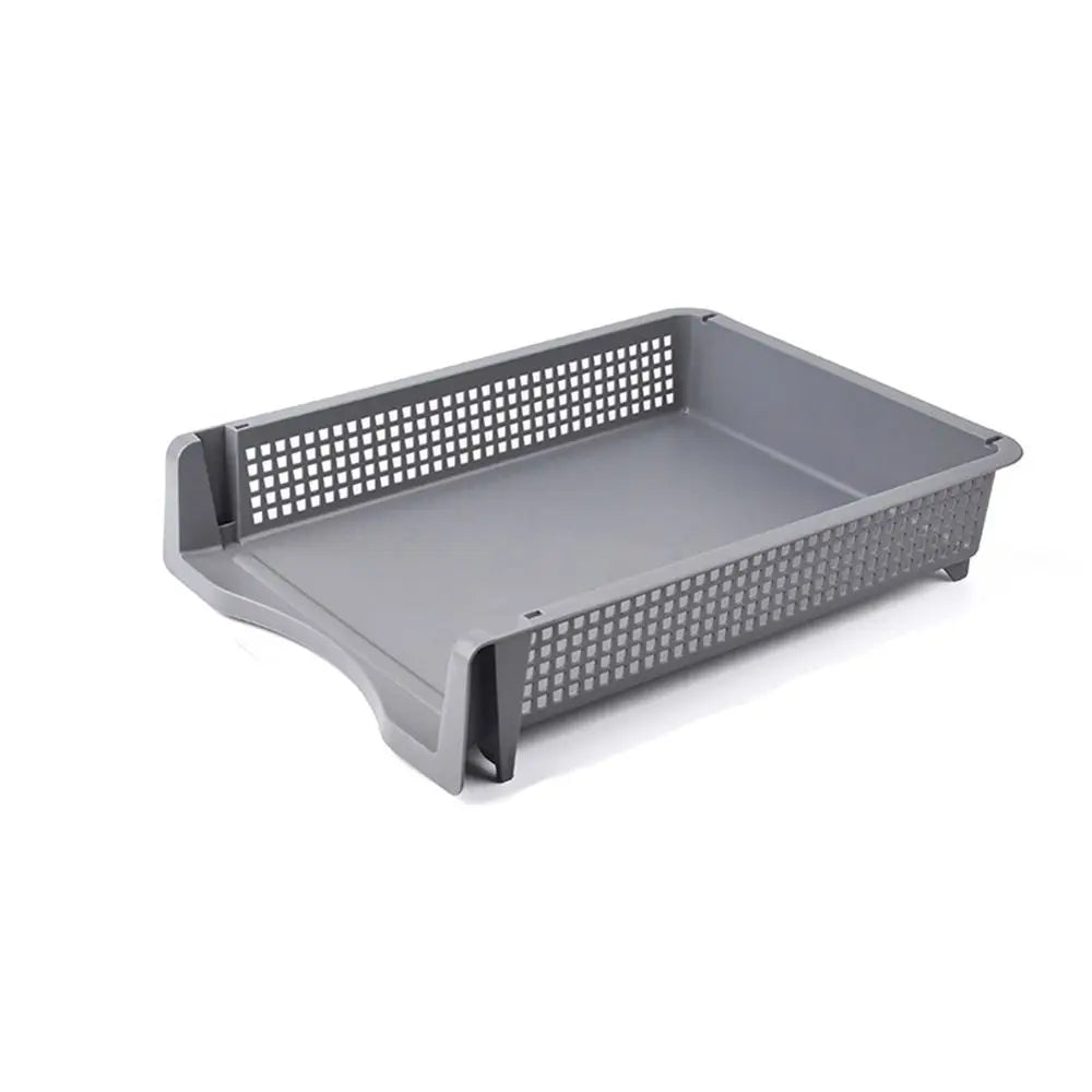 Stackable A4 File Rack Desktop Organizer | INS Style Office Tray