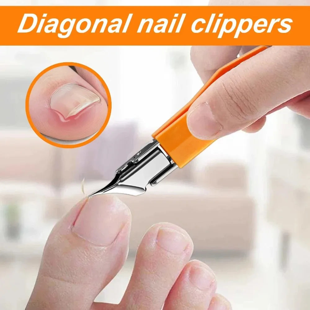 25° Slant Eagle Beak Nail Clipper – Stainless Steel Trimmer