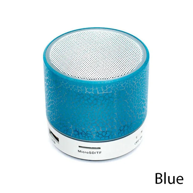 AyeBeau A9 Mini Portable Bluetooth Speaker | LED, MP3 & AUX