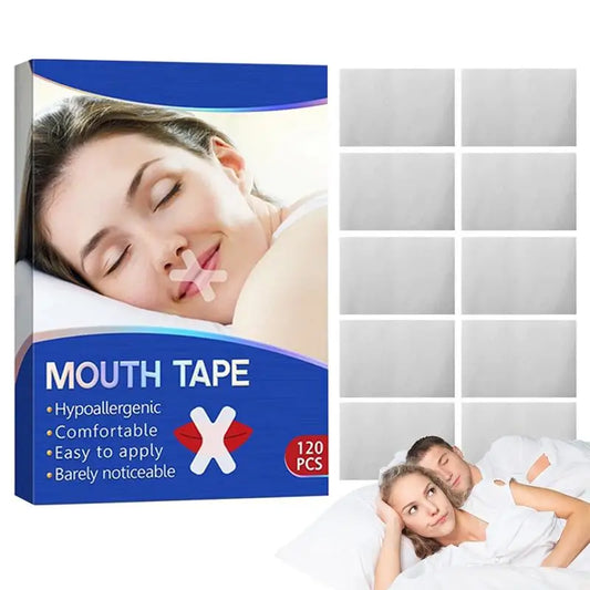 Sleep Mouth Tape 120 Strips – Nasal Breathing Sleep Patch Sleep Mouth Tape Oasis Select