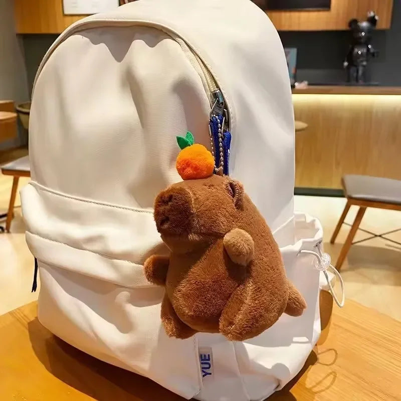 Cute Capybara Plush Keychain Bag Pendant & Car Charm Gift