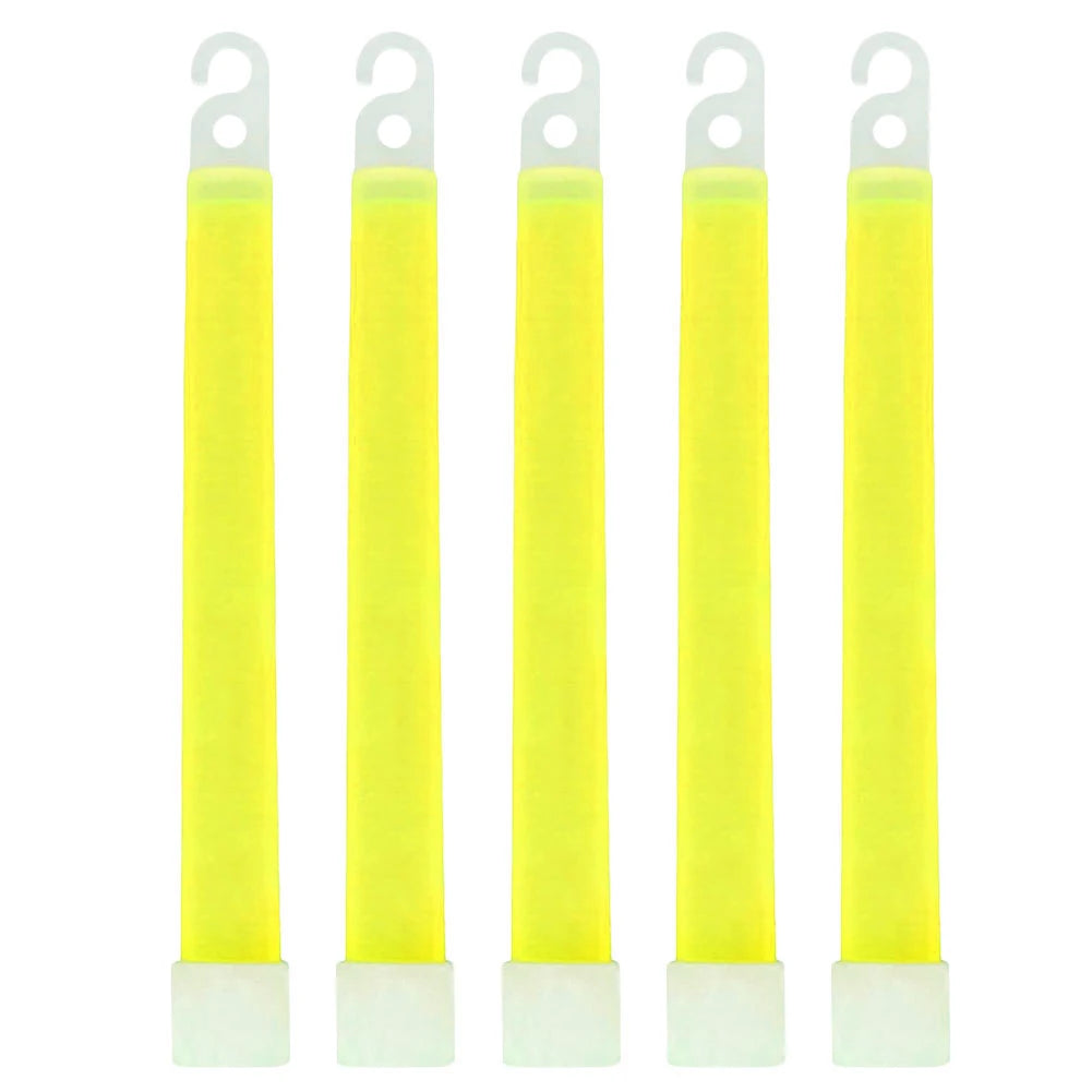 10-30pc Military Glow Light Sticks Waterproof Concert Party Light Stick with Hook Camping Hiking Walking SOS Gear Survival Kits Peaceful Pleasures Health and Wellness