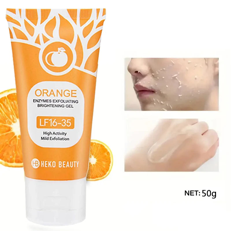 VERONNI Orange Exfoliating Gel 50g | Deep Pore Cleansing