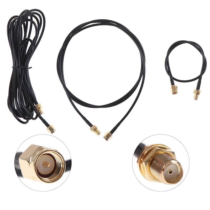 0.3-5M SMA Male to Female Cable RG174 RF Contor Adapter WIFI Antenna Cable Peaceful Pleasures Health and Wellness
