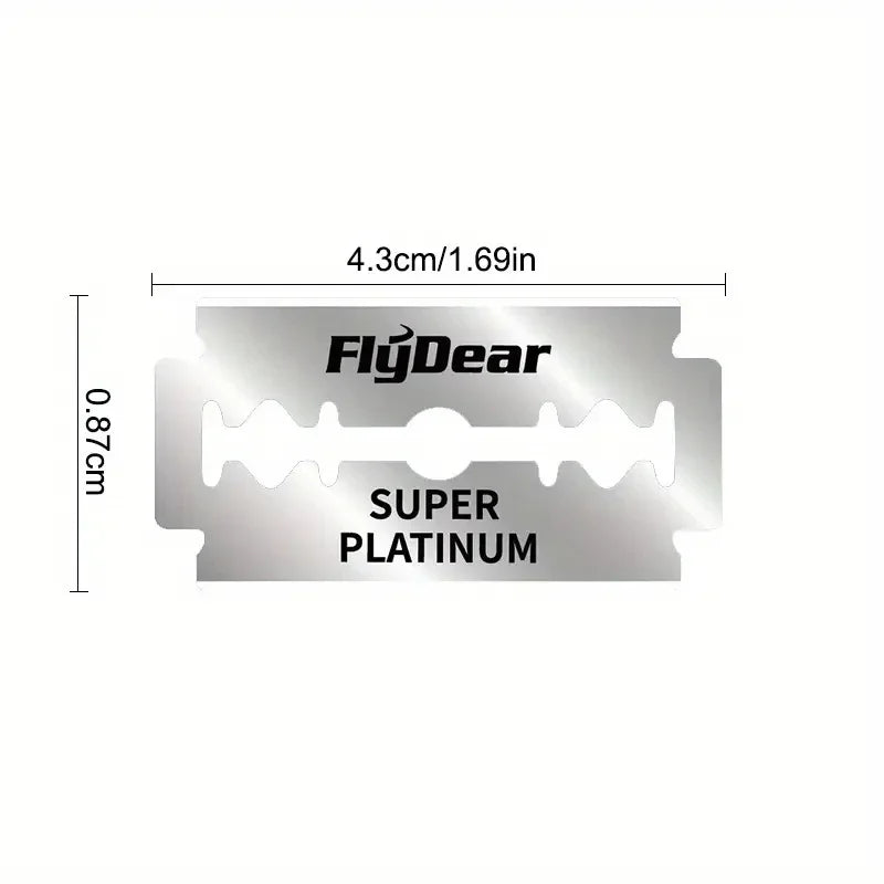 Double Edge Safety Razor Blades – Stainless Steel 10–30 Pack