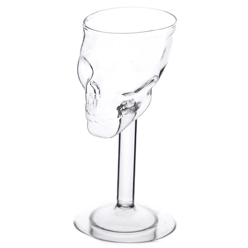 Skull Cocktail Glass | Gothic Beer Wine Whiskey Cup Bar Decor