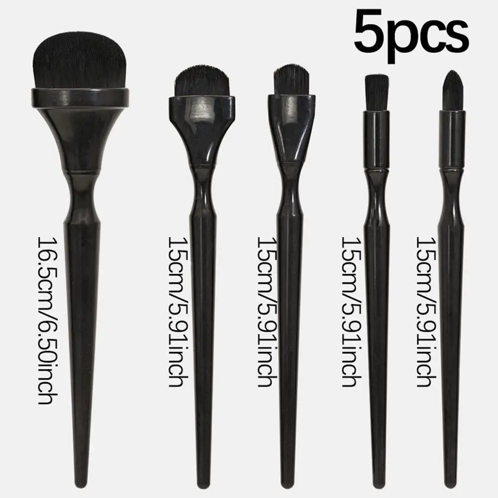 5-Piece Blending Brush Set – Charcoal, Pastel & Ink Art