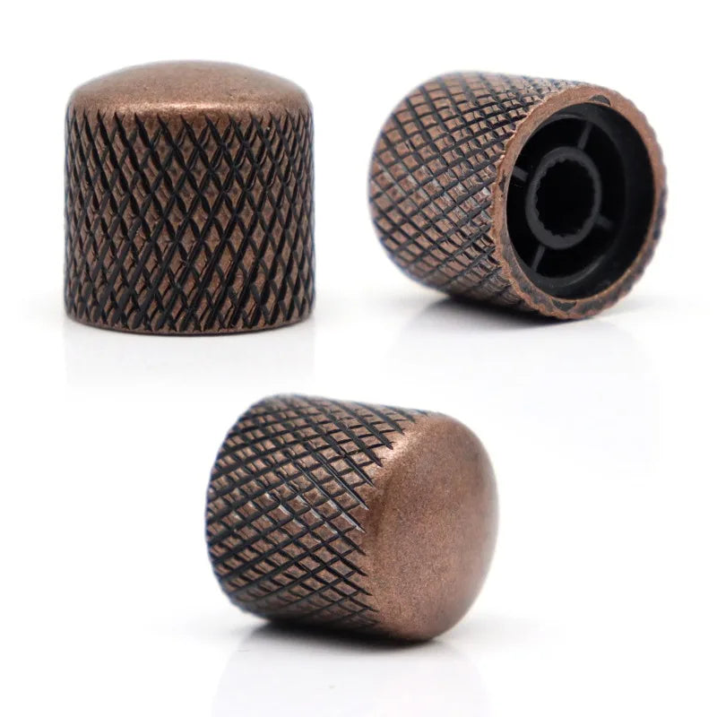 Non-porous Metal Dome Electric Guitar Volume Knob Bass Tone