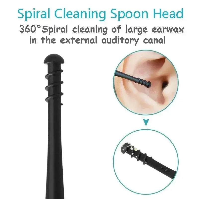 Silicone Rotary Ear Pick & Massage Ear Cleaner Tool