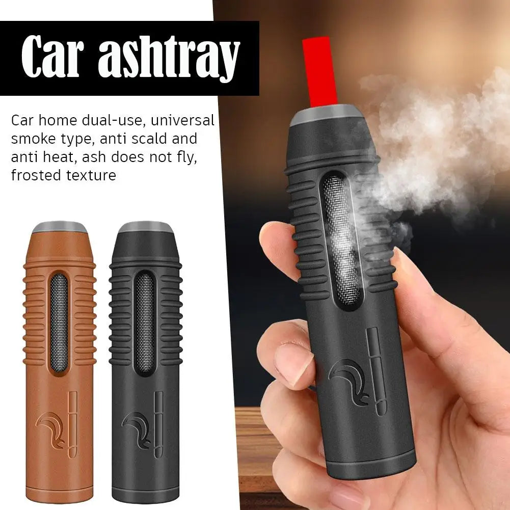 1Pcs Portable Car Ashtray Protection Smoke Sleeve For Lazy Person's Smoking Tool Car Ashtray Does Not Drop Ash Spill-Proof Peaceful Pleasures Health and Wellness