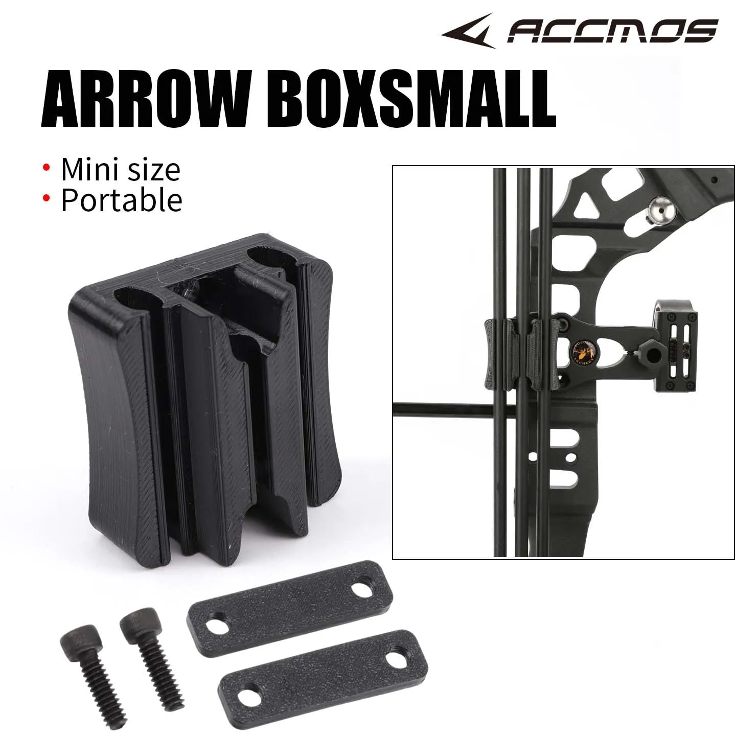 ACCMOS Archery TPU Arrow Quiver Easy Installed Compound Bow Shooting