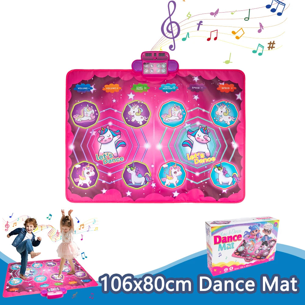 Dancing Blanket Kids Electronic Dance Mat Double Players Mode 9