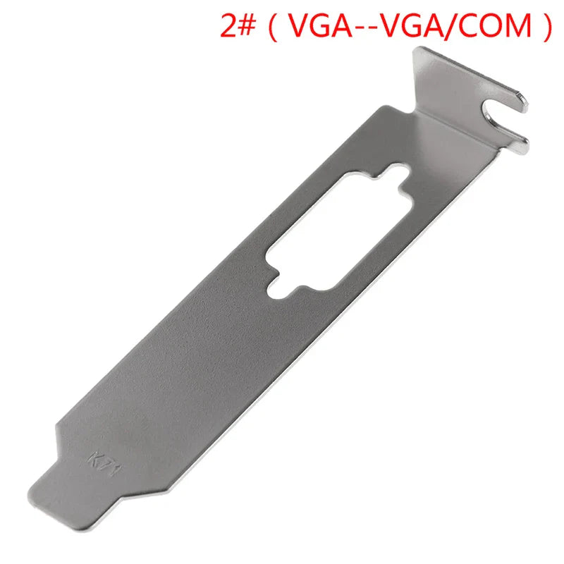Low Profile Bracket Adapter DVI HDMI VGA – Half-Height GPU