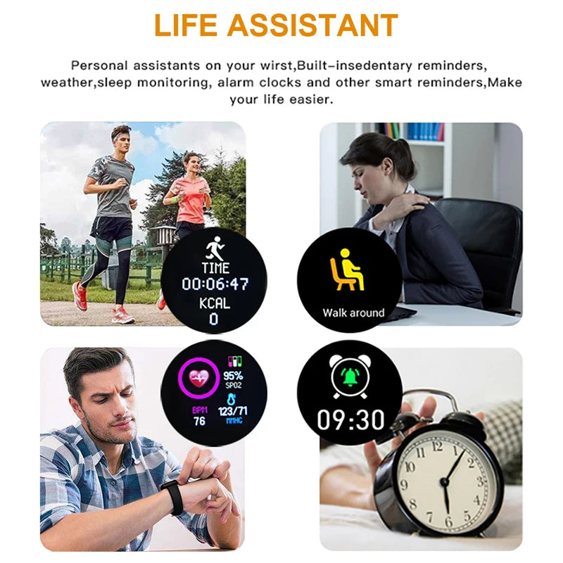 COTAUL D20 Smart Watch – Fitness Tracker for Android & iOS
