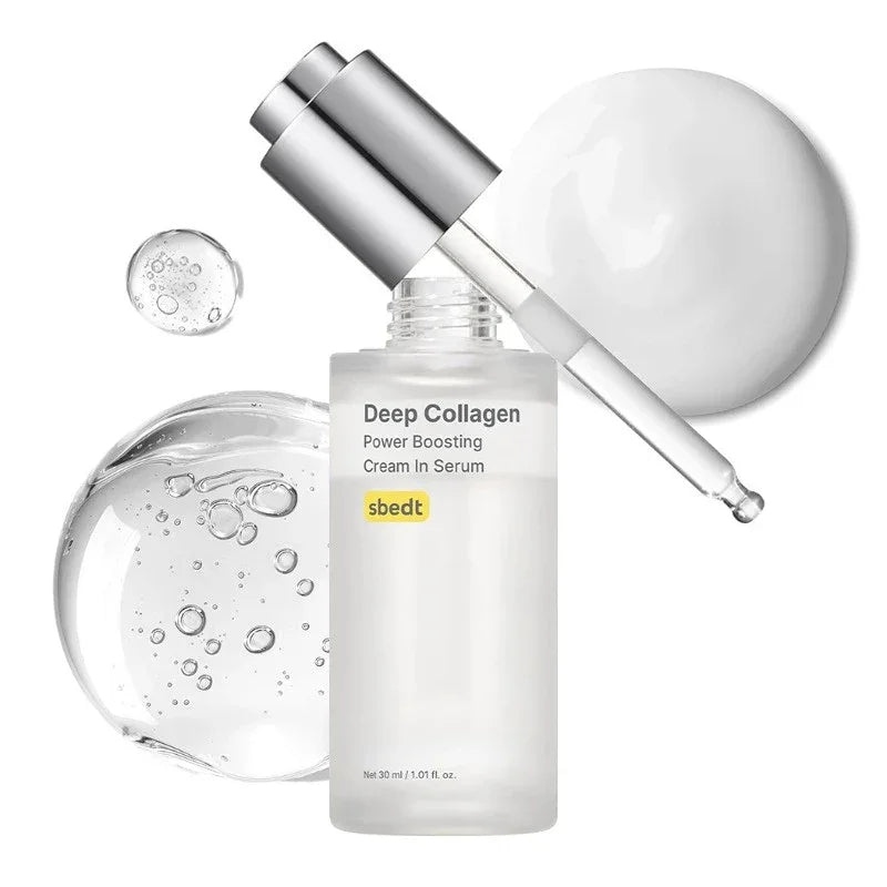 Korean Sbect Facial Skin Care Set - Collagen Silk Peptide Ampoule, Boosting Cream Serum, Retinol Capsule, Revitalizing, Brighten Peaceful Pleasures Health and Wellness Boosting Serum