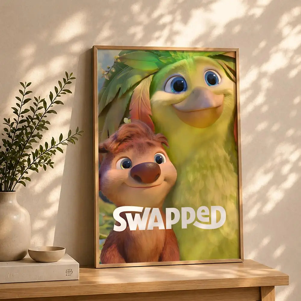 Movie-Swapped HD Self-Adhesive Waterproof Wall Art Poster Wall Art Poster Peaceful Pleasures Health and Wellness White3 50X70cmNoframe