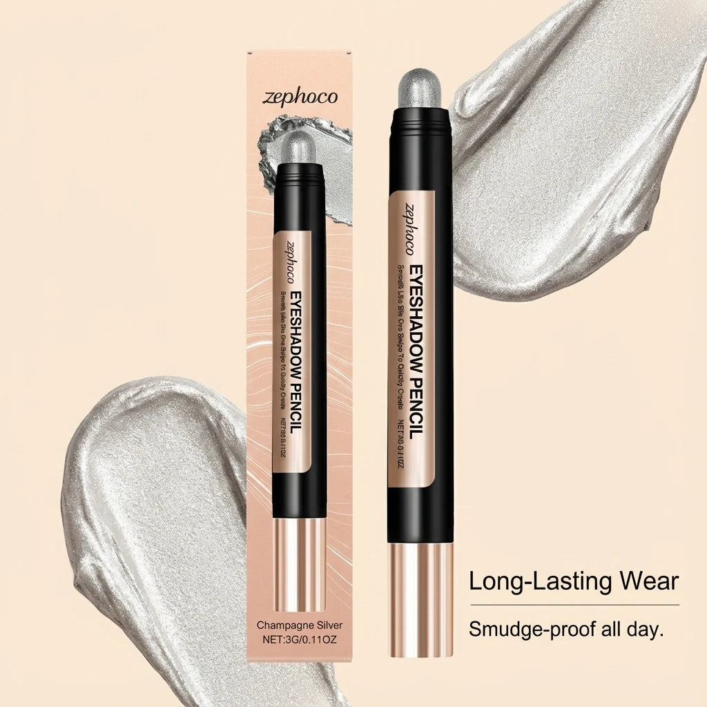 Pearl Eyeshadow Stick Champagne Silver – Shimmer & Silky
