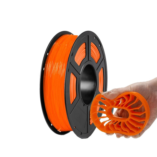 95A Orange TPU Filament 1.75mm Flexible 3D Printer Spool 250g 3D Printer Filament Peaceful Pleasures Health and Wellness TPU ORANGE