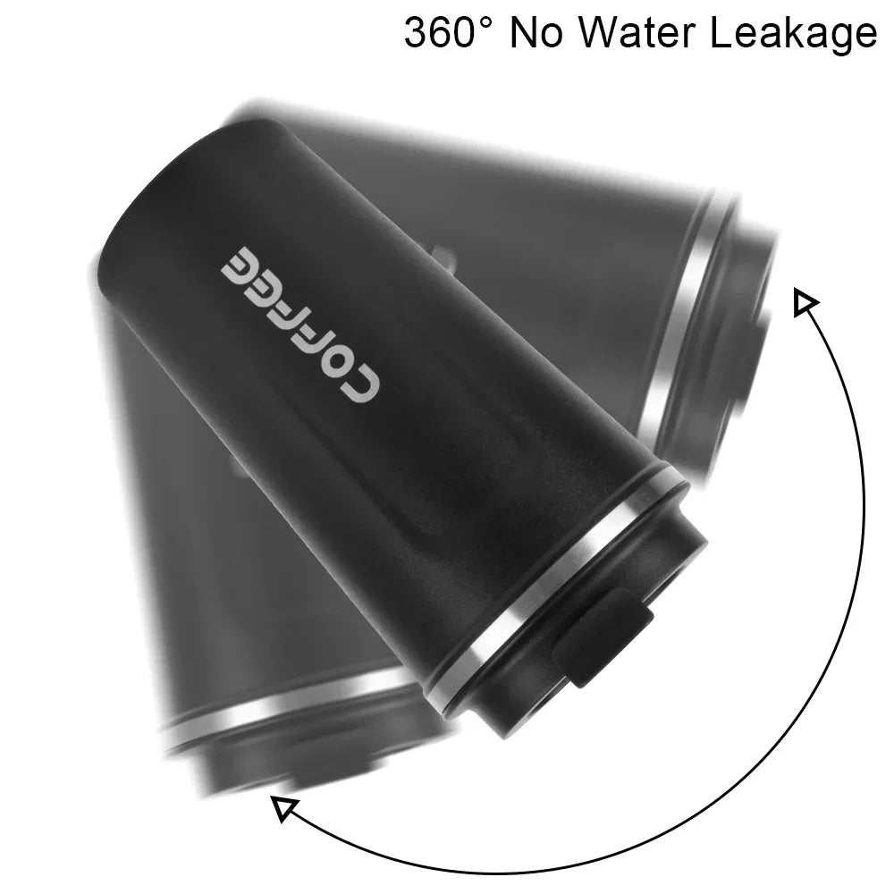 Hot 380/510ML Thermo Cafe Leak_Proof Travel Thermo Cup Double Stainless Steel for Tea Water Coffee Coffee Mug Car Thermos Mug Peaceful Pleasures Health and Wellness