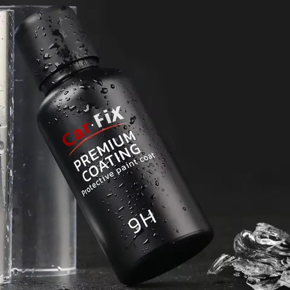 Car Ceramic Coat Set 2PC 30ml Upgraded 9H Polish Liquid Crystal Set High Density Car Super Hydrophobic Glass Coating Tools Peaceful Pleasures Health and Wellness