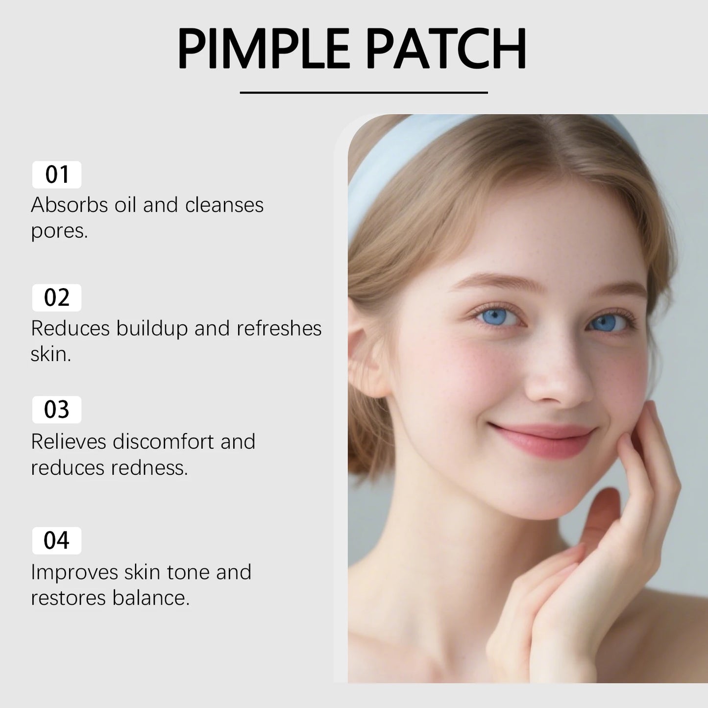 Hydrocolloid Acne Patches 549ct – Invisible Pimple Spot Treatment