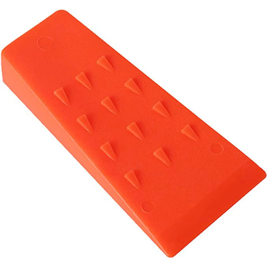 Portable Wedge Orange Plastic Felling Felled Chock Tree Cutting Peaceful Pleasures Health and Wellness Default Title