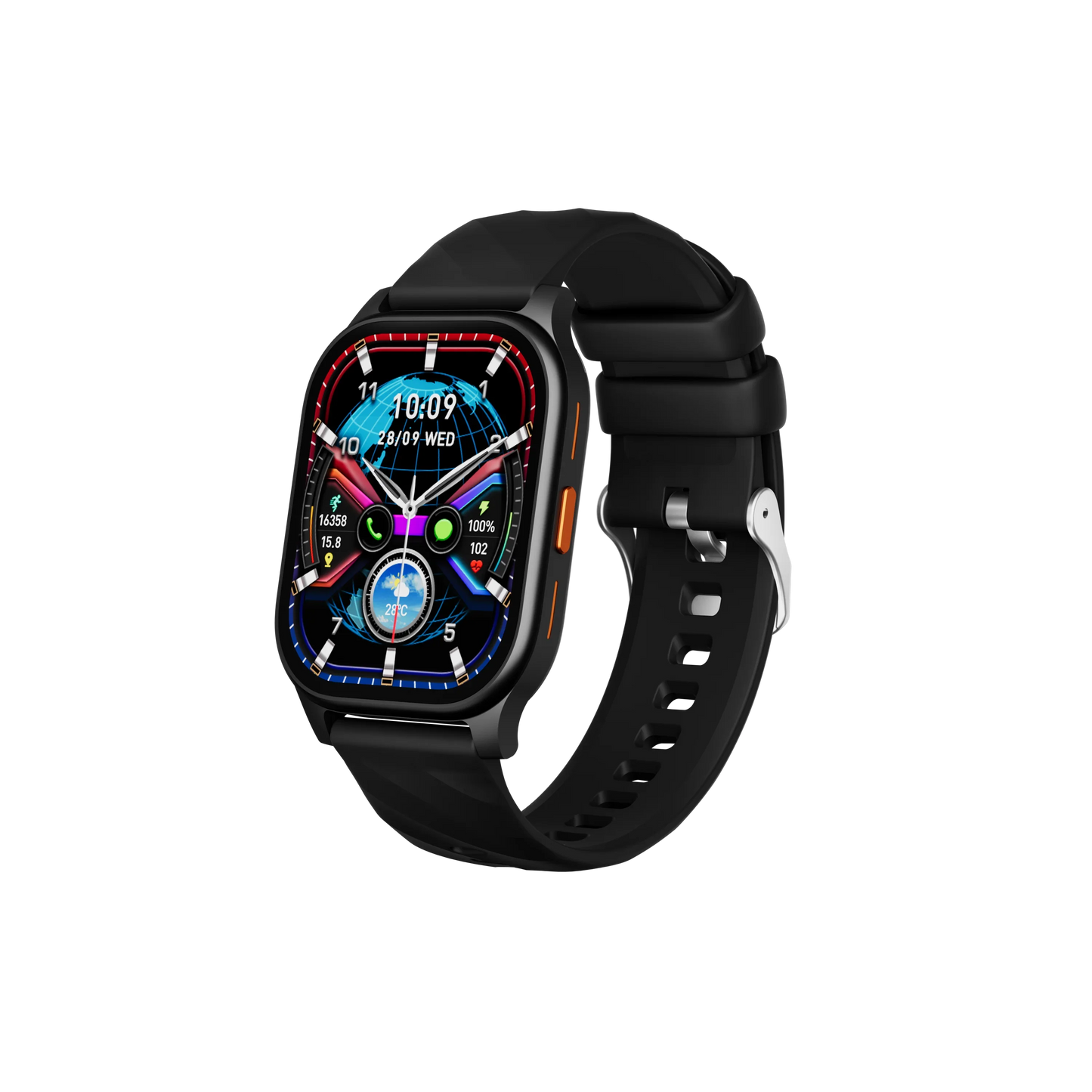 2.04" AMOLED Smart Watch – Fitness, Heart Rate & Call Tracker