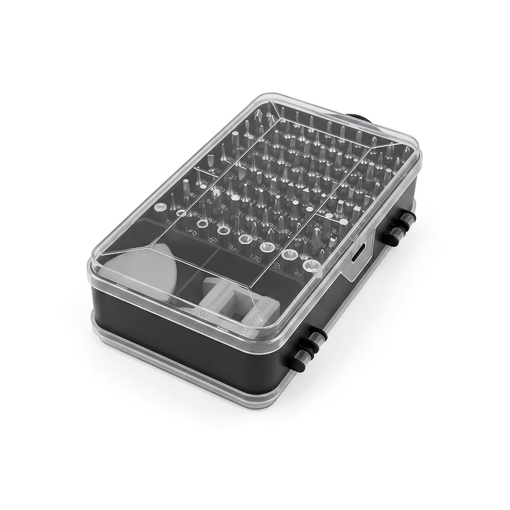 115-in-1 Precision Screwdriver Set Multifunctional Magnetic Screwdriver Sets Computer PC Mobile Phone Equipment Repair Tool Kits Peaceful Pleasures Health and Wellness Gray