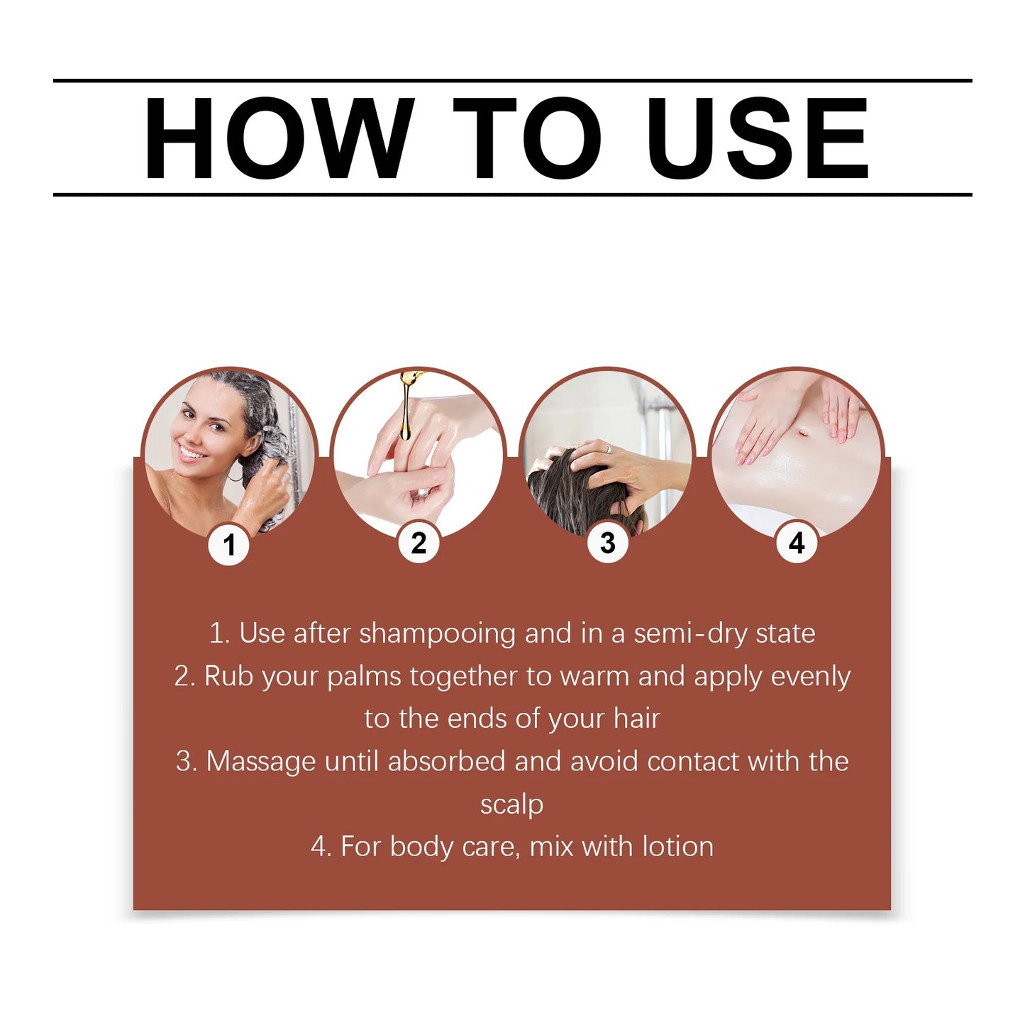 WIYUN Sandalwood Essential Oil – Hair & Body Moisturizer 50ml