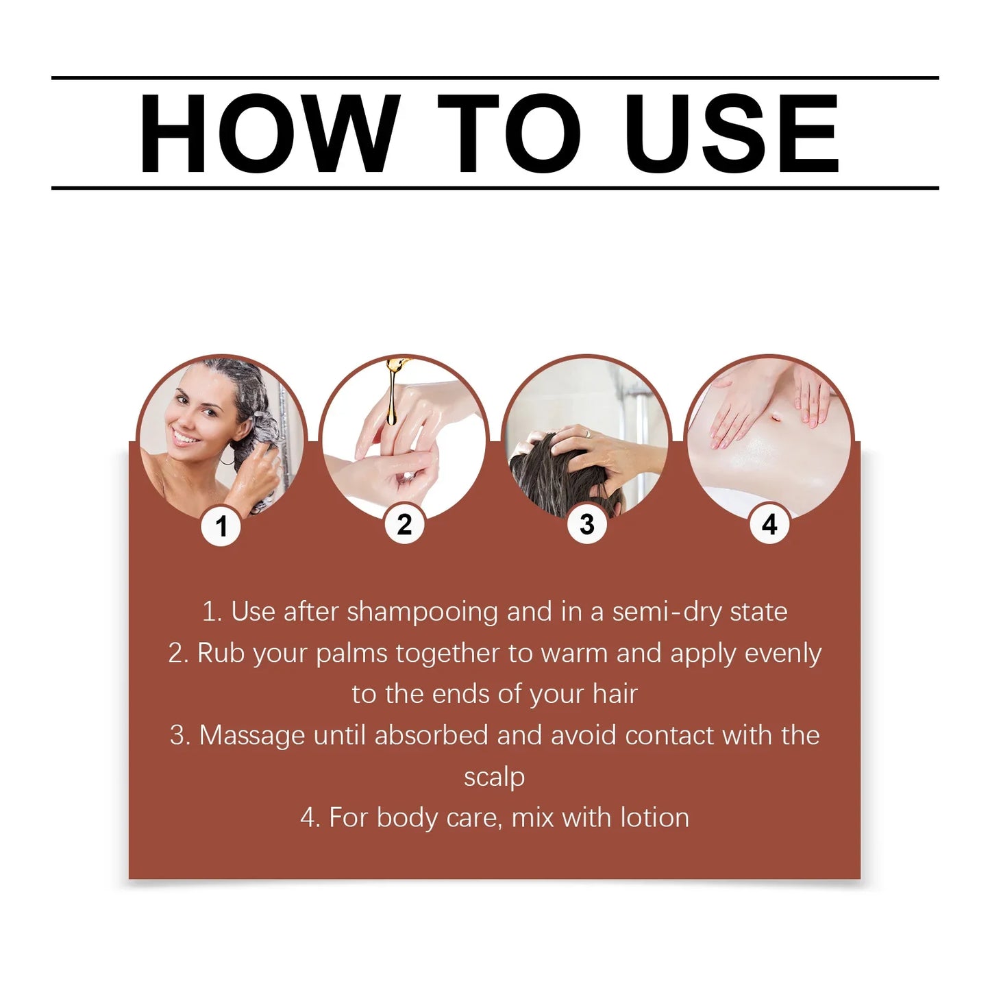 WIYUN Sandalwood Essential Oil – Hair & Body Moisturizer 50ml