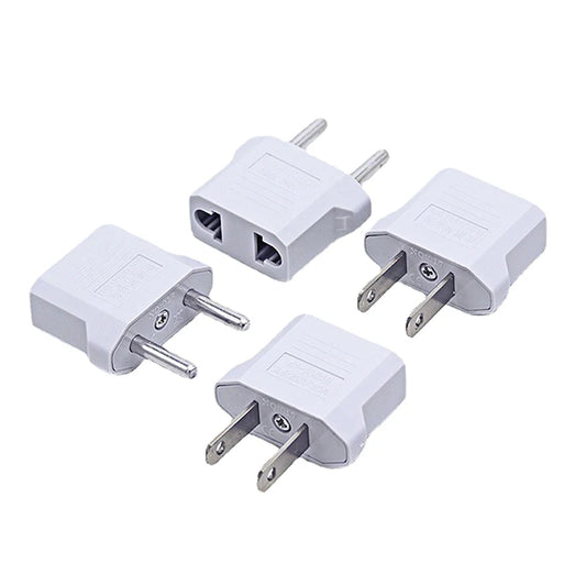 New 5/10Pcs Us To Eu Conversion Plug Eu To Us Us To Au Flat Plug To Dual Use Peaceful Pleasures Health and Wellness