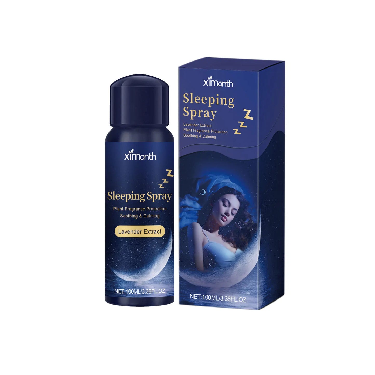 Lavender Sleep Patch, Night Cream & Pillow Spray Gift Set