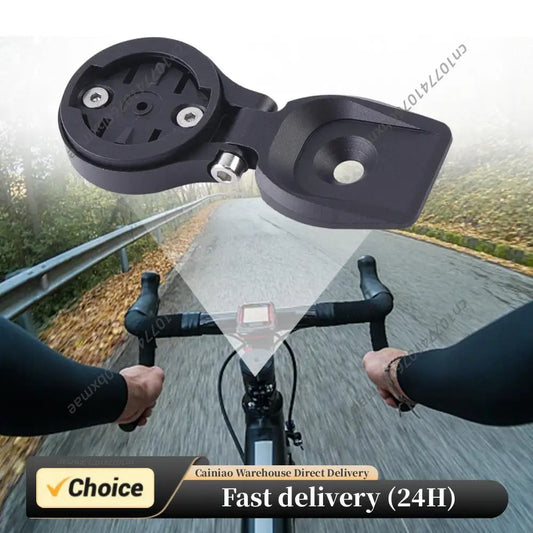 Bike Computer Mount Adjustable Bicycle Computer Stem Mount Holder Aluminum Alloy Bicycle Computer Holder for Garmin/Bryton/Wahoo Peaceful Pleasures Health and Wellness
