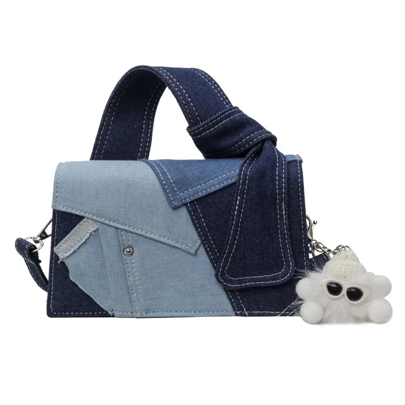 Boho Chic Mini Square Bag for Women | Compact Everyday Handbag